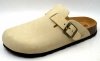 BIO BIO 261-73968-02 CAPPUCCINO skórzane nubuk klamerka 